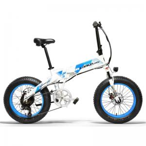 China Non Slip Fat Tire Electric Bike Large Capacity Battery Strong Grip supplier