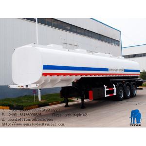 China 45000 liters ~60000liters carbon steel fuel tank semi trailer  | Titan Vehicle supplier