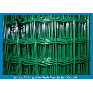 China Grillage enduit vert de PVC clôturant pour OEM XLF-07 acceptable de jardin wholesale