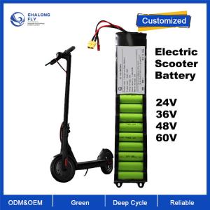 China OEM ODM LiFePO4 lithium battery pack Electric Scooter battery 24V 36V 48V for Electric Bicycles/Scooter supplier
