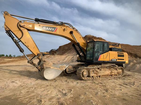 Used Sany 375 Excavator Isuzu 6HK1 500L Fuel Tank Second Hand Digger