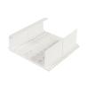 Cinturón modular de rejilla de plástico con pinza