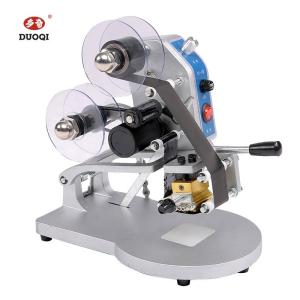 China Impressora semi-automática de data de validade Impressora de rótulos DY-8 Máquina de codificação manual de data supplier