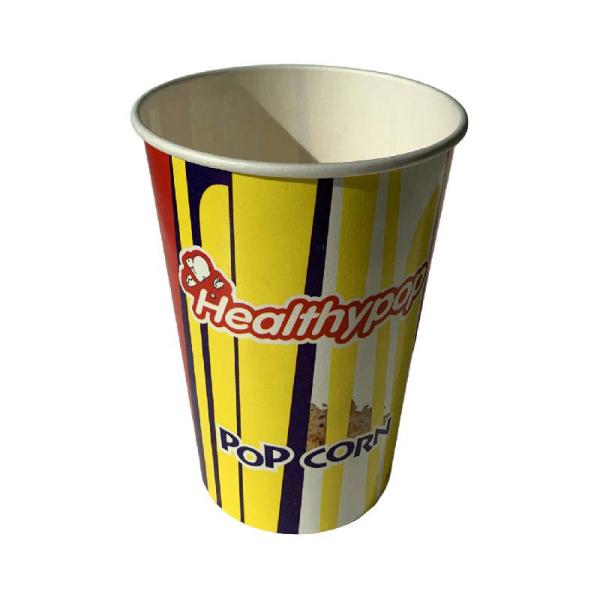 Contenedores de palomitas de maíz desechables fácil de usar personalizados ligeros