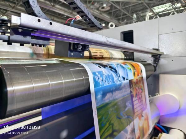 ダイカット 自動フレックス印刷機 1200mm 長さ 多機能