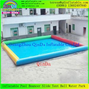 China Adult Large Inflatable Swimming Pool  0.9mm Pvc Tarpaulin For Roller Balls And Water Toys supplier