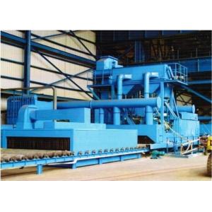 China Surface Derusting Steel Plate Shot Blasting Machine Heavy Duty Factory Use 53.2t supplier