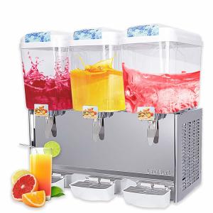 China 18L Commercial Fruit Juice Dispenser , Spray Cool And Hot Drink Machine for Hotel supplier