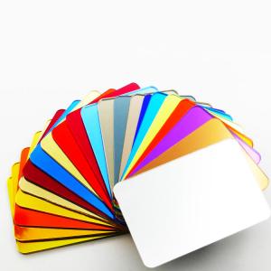 5mm 6mm Flexible Mirrored Plastic Sheet Coloured Acrylic Mirror Sheet  For Wall