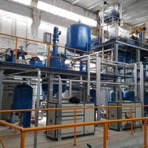 China set up the production line waste engine oil regeneration system finished product supplier