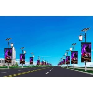 P3.3 Outdoor LED Sign Boards Wifi 4G 3G Control Intelligent Lamp Support