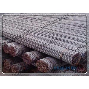 China Mining / Cement Steel Round Bar Cusomized Size Long Lasting Low Breakage Rate supplier