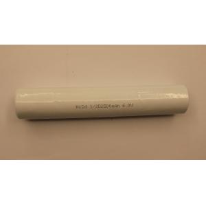 NiCd 6.0V 1/2D2500mAh Rechargeable Flashlight Battery High Cap UL