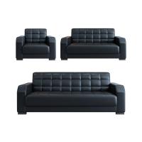 China Modern Office Furniture Customized Leather Sofa Set Chinese Style Contemporary 2 Sets on sale