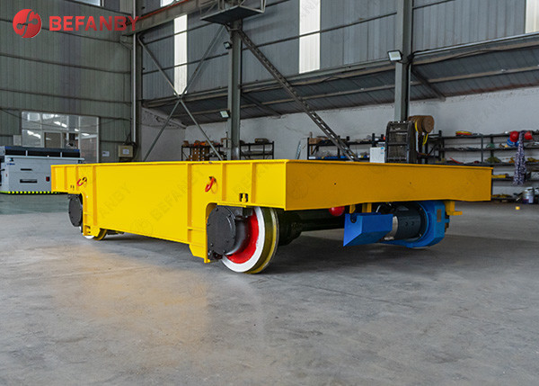 China 20m/Min Dc Motorized Handling Plc 8 Ton Steel Billets Handling Dc a motorisé le chariot supplier