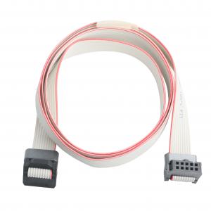 Idc Connector FC-10P 2.54mm Pitch Wire UL2651 28AWG*10P Cable 1.27mm Pitch For Electronic