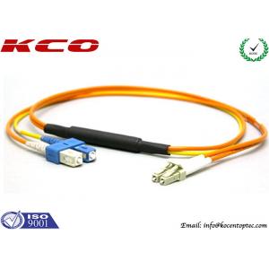 China Duplex Fibre Optic Cable SC To LC Fiber Patch Cables MM SM supplier