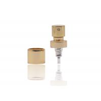 China Crimp On Perfume Bottle Spray Pump FEA15mm , Aluminum Gold Sprayer Pump on sale
