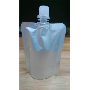 China Liquid Plastic Packaging Bags For Drinking / Spout Pouch Packaging supplier