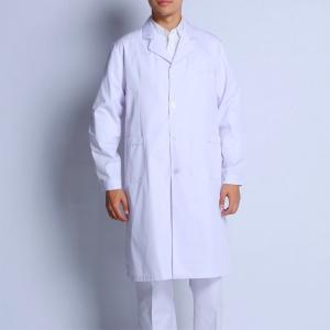 China Anti - Bacterial Medical Lab Coats , Polyester Cotton Unisex Doctor Lab Coat supplier