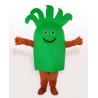 custom green tree mascot cartoon cosplay costumes for kids and adults