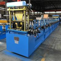 China Hydraulic Decoiler Gutter Roll Forming Machine 3T Cassette Type on sale
