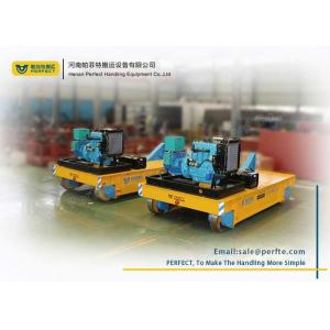 China 75T Material Handling Trolley / Electric Transfer Car Trailer For Various Occasions supplier