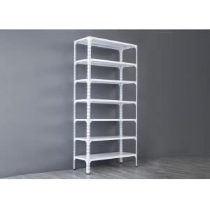 500kg Slotted Angle Shelving 0.7mm Steel Thickness Corrosion Protection