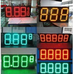China Outdoor 5000mcd 48in Led Gas Price Panel 20W Full Color waterproof dustproof supplier