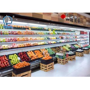 Refrigerated Display Cabinet / Air Curtain Cabinet / Fruit Fresh-Keeping Cabinet Supermarket Commercial Display Cabinet