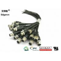 China Circular Connector M12 Cable Assembly on sale