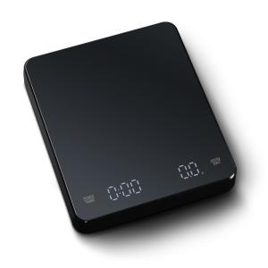 Báscula de cocina con pantalla LED, función de temporizador con pantalla táctil y producto OEM personalizado, peso 298g, Báscula digital para café