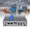 China Mini Computadora sin ventilador de cuatro núcleos J3710 con riel DIN y amplio voltaje para control industrial wholesale