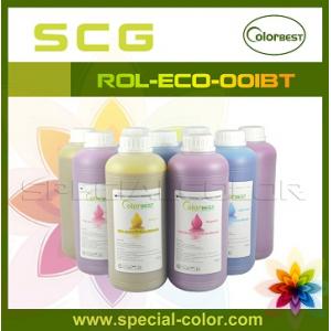 Bulk eco solvent ink &amp; Refillable cartridge For Roland/Mutoh/Mimaki large format