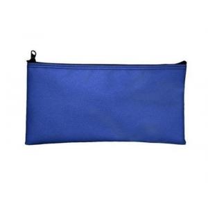 ROSH Recyclable PVC Pu Leather Zipper Bank Bags For Coins Money