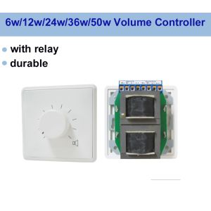 China Wall Mounted Volume Controller 50W Ceiling Speaker Volume Control Switch wholesale