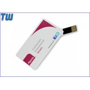 China 2GB USB Flashdrive Memory Business Card CMYK Color Digital Printing supplier