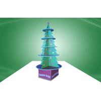 China Recycled POS Cardboard Displays Christmas Tree Design Display Stand For Kid Items on sale