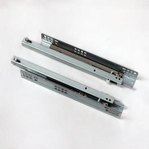 China Adjustable 600mm Zinc Full Extension Drawer Slide Rails supplier
