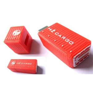 China Mini Container Shape PVC USB flash Drive Customized Logo Pen drive 32Gb supplier
