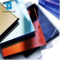 China 2mm 3mm 4mm Coloured Mirror Glass For Interior Decoration / Furniture on sale