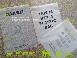 China Bio degradable corn starch PLA Slider Zipper Bags, Compost Slider zipper bags, Eco Friendly zipper sldier, Biodegradable on sale 