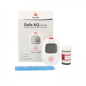 China Automatic Applying Blood Glucose Strips , 30 - 60% Hct Diabetes Meter Test Strips supplier