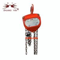 China 0.5 Ton Stainless Steel Chain Pulley Block Hand Operated 3 Meters on sale