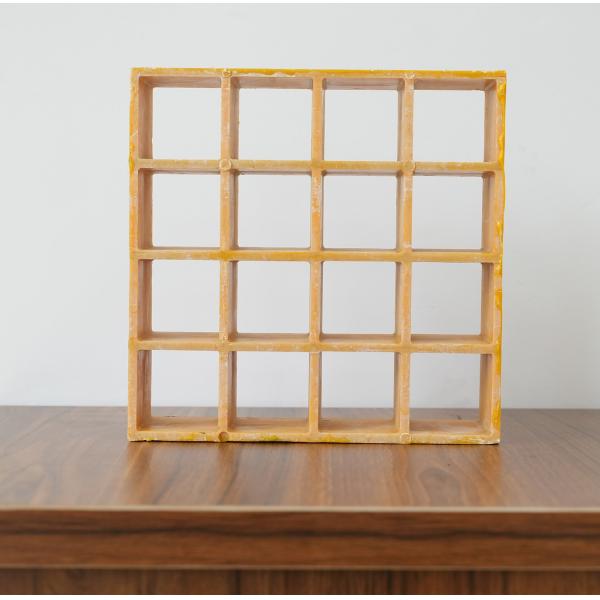 FRP Grating Used In Platform Or Walway In 38*38*38mm With Customized Color And Size