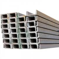 China Hot Dip Carbon U Purlin Carbon Steel Channel Sizes Structural Steel U Channel on sale