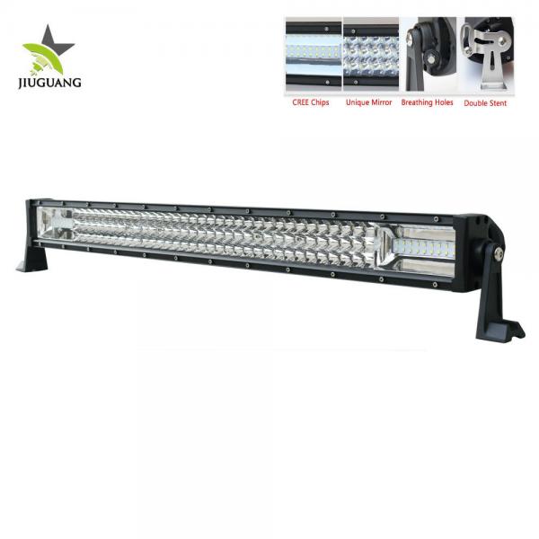 32 / 42 / 50 Inch Triple Row Led Light Bar , Car Accessories Led Lights