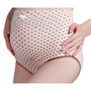 Spring Soft Body Care Maternity Panties , High Waisted Maternity Underwear
