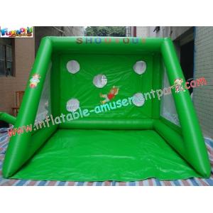 Water-proof Inflatable Sports Games , Football Toss Games