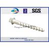 China High Tensile Grade 4.6 Railway Sleeper Twist Spike Spirial Screws HDG Q235 wholesale